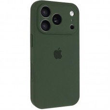 Чохол Silicone Case Full Camera Protective (AA) для Apple iPhone 17 Pro (6.3")  Зелений / Cyprus Green - 00000082643_10