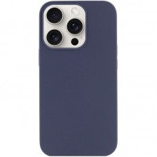 Чохол Silicone Case Full Protective (AA) NO LOGO для Apple iPhone 16 Pro Max (6.9")  Темно-синій / Midnight blue - 00000072982_36