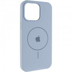 Чохол Silicone Case Full Protective (AA) V2 with MagSafe для Apple iPhone 11 (6.1")  Блакитний / Lilac Blue - 00000080648_4