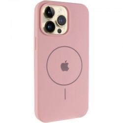 Чохол Silicone Case Full Protective (AA) V2 with MagSafe для Apple iPhone 13 Pro Max (6.7")  Рожевий / Pink Sand - 00000080655_8