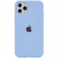 Чохол Silicone Case Full Protective (AA) для Apple iPhone 11 Pro Max (6.5")  Блакитний / Lilac Blue - 00000033132_7