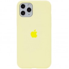 Чохол Silicone Case Full Protective (AA) для Apple iPhone 11 Pro Max (6.5")  Жовтий / Mellow Yellow - 00000033132_10