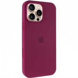 Чохол Silicone Case Full Protective (AA) для Apple iPhone 16 Pro (6.3")  Бордовий / Maroon - 00000072977_10