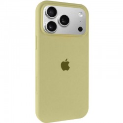 Чохол Silicone Case Full Protective (AA) для Apple iPhone 17 Pro Max (6.9")  Жовтий / Mellow Yellow - 00000081611_12