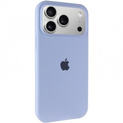 Чохол Silicone Case Full Protective (AA) для Apple iPhone 17 Pro Max (6.9")  Блакитний / Lilac Blue - 00000081611_11