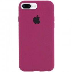 Чохол Silicone Case Full Protective (AA) для Apple iPhone 7 plus / 8 plus (5.5")  Бордовий / Maroon - 00000032031_23