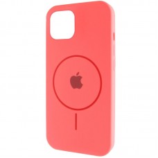 Чохол Silicone Case Full Protective (AA) with MagSafe для Apple iPhone 11 (6.1")  Кавуновий / Watermelon red - 00000076423_12