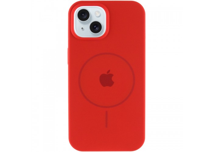 Чохол Silicone Case Full Protective (AA) with MagSafe для Apple iPhone 15 Plus (6.7