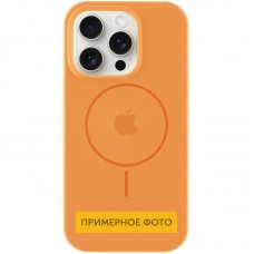Чохол Silicone Case Full Protective (AA) with MagSafe для Apple iPhone 16 (6.1")  Помаранчевий / Papaya - 00000076438_16