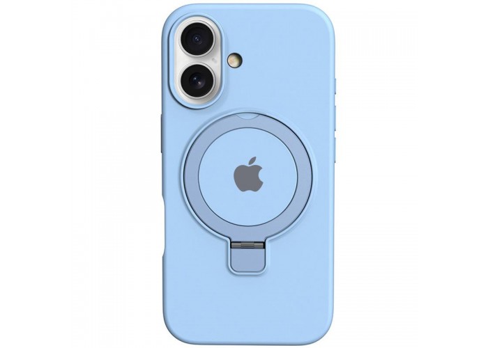 Чохол Silicone Case Full Protective with Ring для Apple iPhone 16 (6.1
