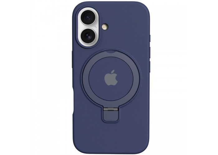 Чохол Silicone Case Full Protective with Ring для Apple iPhone 16 (6.1