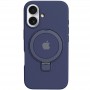 Чохол Silicone Case Full Protective with Ring для Apple iPhone 16 (6.1
