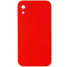 Чохол Silicone Case Square Full Camera Protective (AA) NOLOGO для Apple iPhone XR (6.1")  Червоний / Red - 00000072153_12