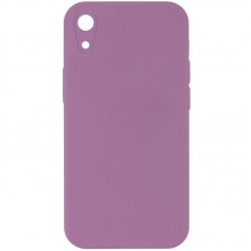 Чохол Silicone Case Square Full Camera Protective (AA) NOLOGO для Apple iPhone XR (6.1")  Ліловий / Lilac Pride - 00000072153_14