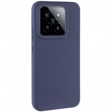 Чохол Silicone Cover Lakshmi (AAA) для Xiaomi 14 Pro  Темно-синій / Midnight blue - 00000069766_12