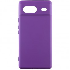 Чохол Silicone Cover Lakshmi (A) для Google Pixel 7  Фіолетовий / Purple - 00000067856_11