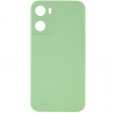 Чохол Silicone Cover Lakshmi Full Camera (AAA) для Oppo A57s / A77s  М'ятний / Mint - 00000066987_6
