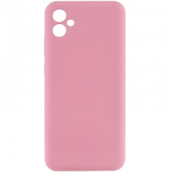 Чохол Silicone Cover Lakshmi Full Camera (AAA) для Samsung Galaxy A07  Рожевий / Light pink - 00000080260_9
