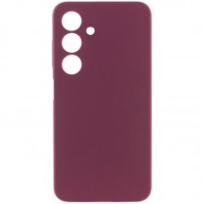 Чохол Silicone Cover Lakshmi Full Camera (AAA) для Samsung Galaxy A27  Бордовий / Plum - 00000086729_1