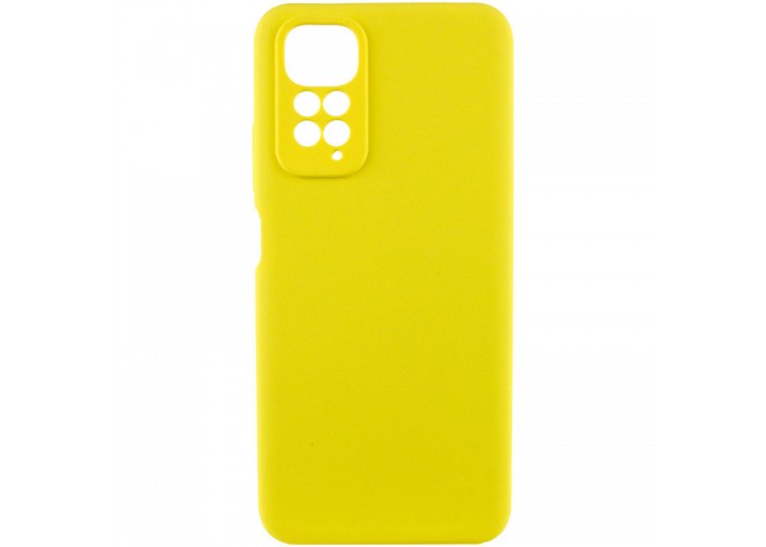 Чохол Silicone Cover Lakshmi Full Camera (AAA) для Xiaomi Redmi Note 11 (Global) / Note 11S