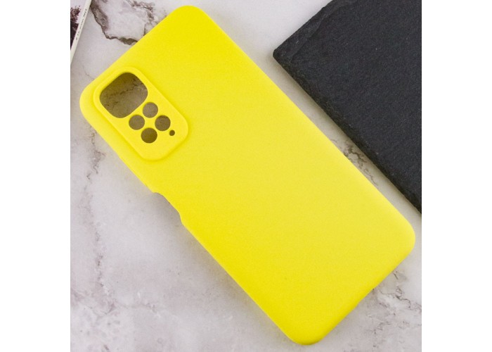 Чохол Silicone Cover Lakshmi Full Camera (AAA) для Xiaomi Redmi Note 11 (Global) / Note 11S