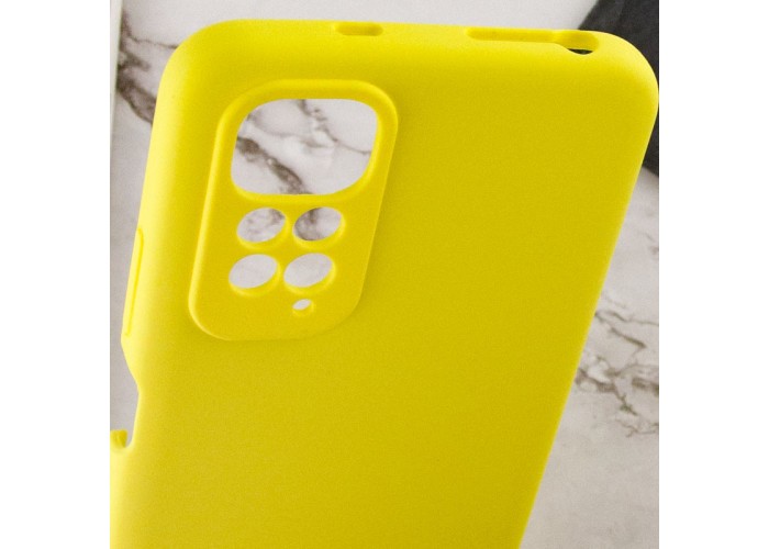 Чохол Silicone Cover Lakshmi Full Camera (AAA) для Xiaomi Redmi Note 11 (Global) / Note 11S