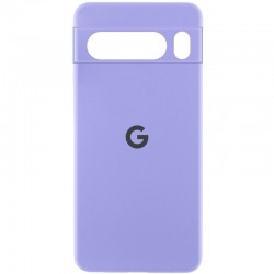 Чохол Silicone Cover Lakshmi Full Camera (AAA) with Logo для Google Pixel 8 Pro  Бузковий / Dasheen - 00000072124_9