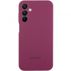 Чохол Silicone Cover Lakshmi Full Camera (AAA) with Logo для Samsung Galaxy A26 5G  Бордовий / Plum - 00000076691_1