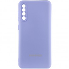 Чохол Silicone Cover Lakshmi Full Camera (AAA) with Logo для Samsung Galaxy A50 (A505F) / A50s / A30  Бузковий / Dasheen - 00000085730_11
