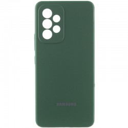 Чохол Silicone Cover Lakshmi Full Camera (AAA) with Logo для Samsung Galaxy A53 5G  Зелений / Cyprus Green - 00000076318_2