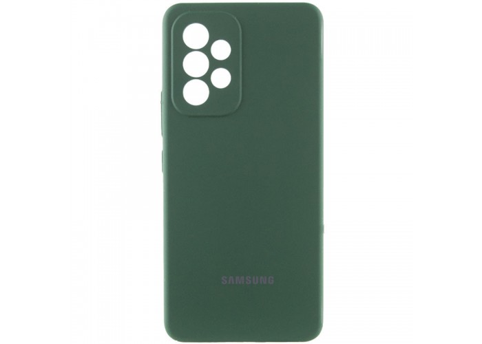Чохол Silicone Cover Lakshmi Full Camera (AAA) with Logo для Samsung Galaxy A53 5G