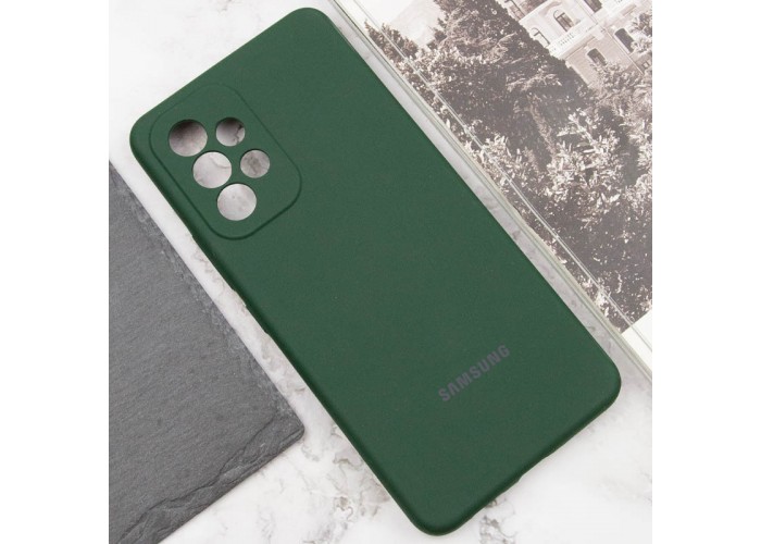 Чохол Silicone Cover Lakshmi Full Camera (AAA) with Logo для Samsung Galaxy A53 5G