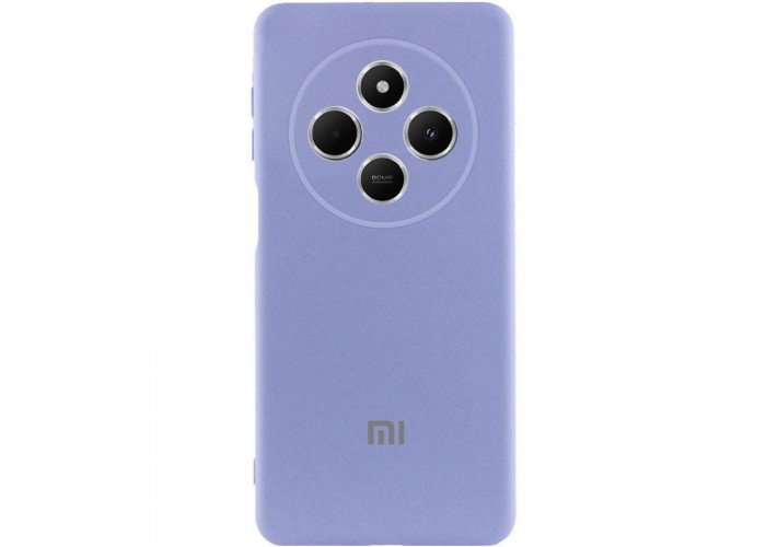 Чохол Silicone Cover Lakshmi Full Camera (AAA) with Logo для Xiaomi Redmi 14C / Poco C75