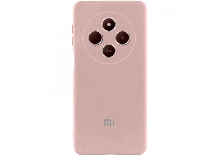 Чохол Silicone Cover Lakshmi Full Camera (AAA) with Logo для Xiaomi Redmi 14C / Poco C75