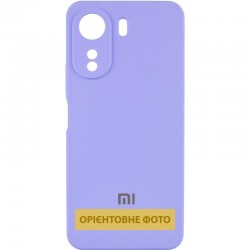 Чохол Silicone Cover Lakshmi Full Camera (AAA) with Logo для Xiaomi Redmi 15C (EU)  Бузковий / Dasheen - 00000081742_9