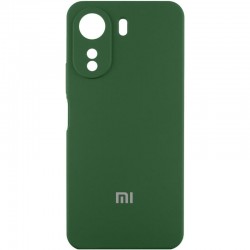 Чохол Silicone Cover Lakshmi Full Camera (AAA) with Logo для Xiaomi Redmi 15C (EU)  Зелений / Cyprus Green - 00000081742_4