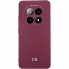 Чохол Silicone Cover Lakshmi Full Camera (AAA) with Logo для Xiaomi Redmi Note 15 4G/5G (EU)  Бордовий / Plum - 00000085713_2