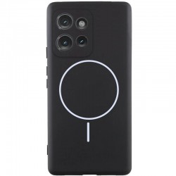 Чохол Silicone Cover Lakshmi Full Camera (AA) with MagFit для Motorola Edge 50  Чорний / Black - 00000078227_7