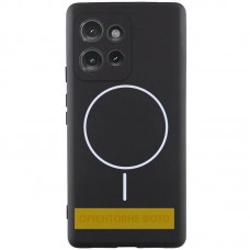 Чохол Silicone Cover Lakshmi Full Camera (AA) with MagFit для Motorola Edge 50 Pro  Чорний / Black - 00000080424_7