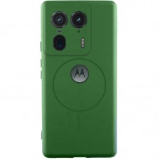 Чохол Silicone Cover Lakshmi Full Camera (AA) with MagFit для Motorola Edge 50 Ultra  Зелений / Dark green - 00000078229_2
