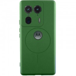 Чохол Silicone Cover Lakshmi Full Camera (AA) with MagFit для Motorola Edge 50 Ultra  Зелений / Dark green - 00000078229_2
