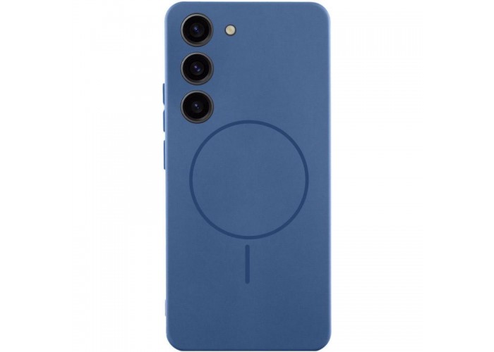 Чохол Silicone Cover Lakshmi Full Camera (AA) with MagFit для Samsung Galaxy S23