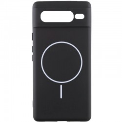 Чохол Silicone Cover Lakshmi Full Camera (AA) with MagFit для Google Pixel 7 Pro  Чорний / Black - 00000078220_7