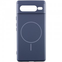 Чохол Silicone Cover Lakshmi Full Camera (AA) with Magnetic Fit для Google Pixel 7 Pro  Темно-синій / Midnight blue - 00000078220_9