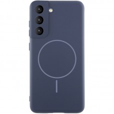 Чохол Silicone Cover Lakshmi Full Camera (AA) with Magnetic Fit для Samsung Galaxy S21 FE  Темно-синій / Midnight blue - 00000078232_9