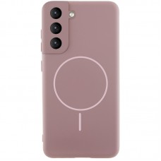 Чохол Silicone Cover Lakshmi Full Camera (AA) with Magnetic Fit для Samsung Galaxy S21 FE  Рожевий / Pink Sand - 00000078232_8