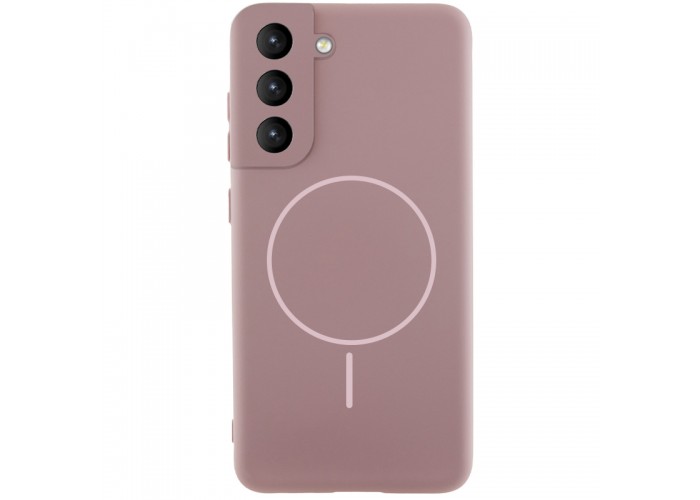 Чохол Silicone Cover Lakshmi Full Camera (AA) with Magnetic Fit для Samsung Galaxy S21 FE