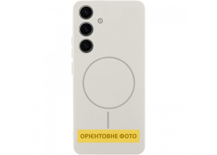 Чохол Silicone Cover Lakshmi Full Camera (AA) with MagFit для Samsung Galaxy S25 Edge