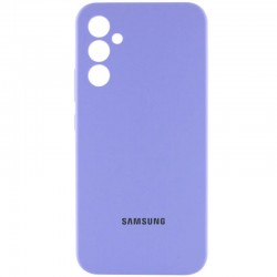 Чохол Silicone Cover Lakshmi Full Camera (AA) with logo для Samsung Galaxy A55  Бузковий / Dasheen - 00000078182_4
