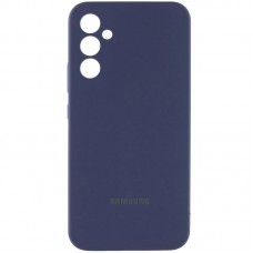 Чохол Silicone Cover Lakshmi Full Camera (AA) with logo для Samsung Galaxy A56 5G  Синій / Midnight blue - 00000078709_4